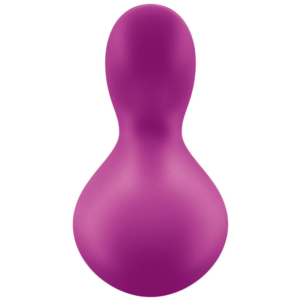 SATISFYER - VIBRATORE VIVA LA VULVA 3 LAY-ON VERDE