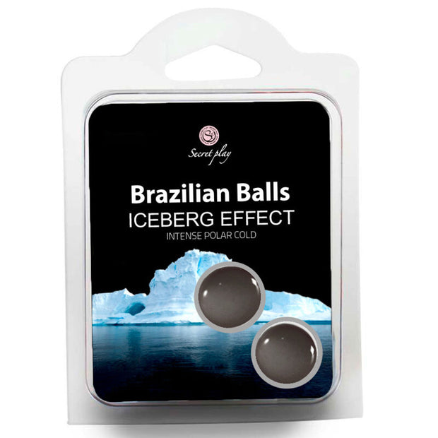 SecretPlay Set 2 Palline Brasiliane Effetto Iceberg Rinfrescante