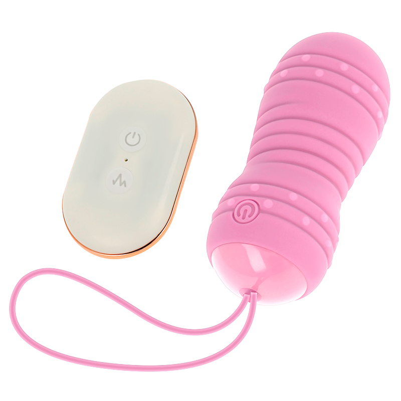 OHMAMA Vibratore Telecomandato Rosa Premium Silicone