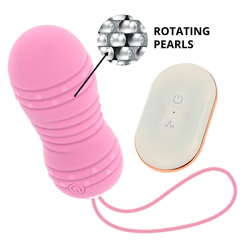 Ohmama Stimulating Uovo Vibrante Telecomandato Rosa 7 Modalità - immagine 3