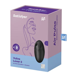 SATISFYER - STIMOLATORE E VIBRATORE VULVA LOVER 3 ROSA
