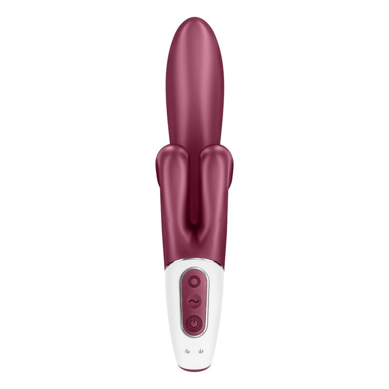 Satisfyer Touch Me Rabbit Rosso in Silicone Body-Safe Premium - immagine 4