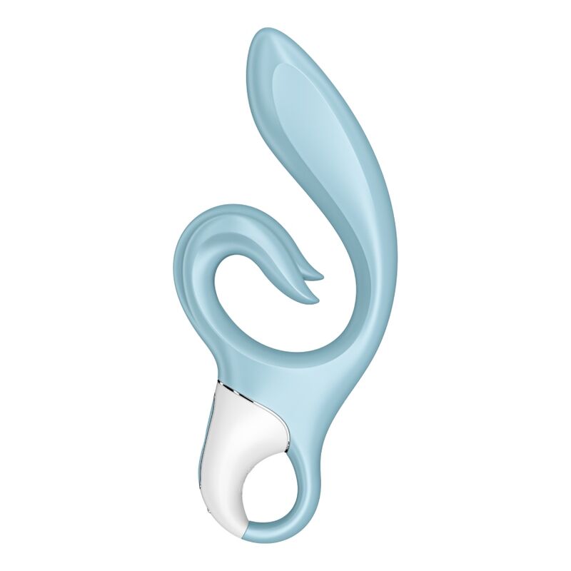 Satisfyer Love Me Rabbit Vibratore Dual in Silicone Blu