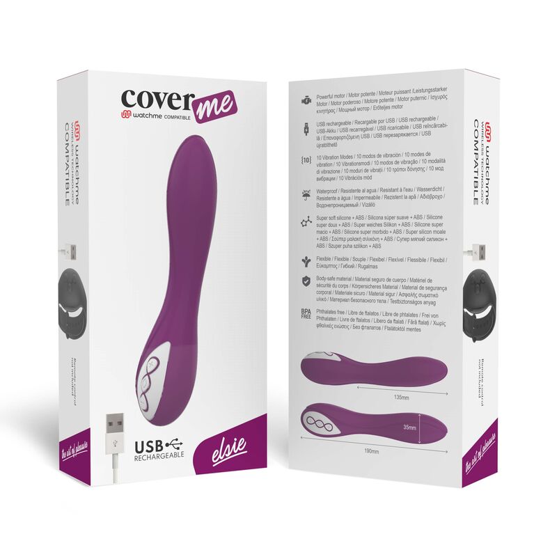 Coverme Elsie Vibratore con Telecomando WatchMe Wireless - immagine 5