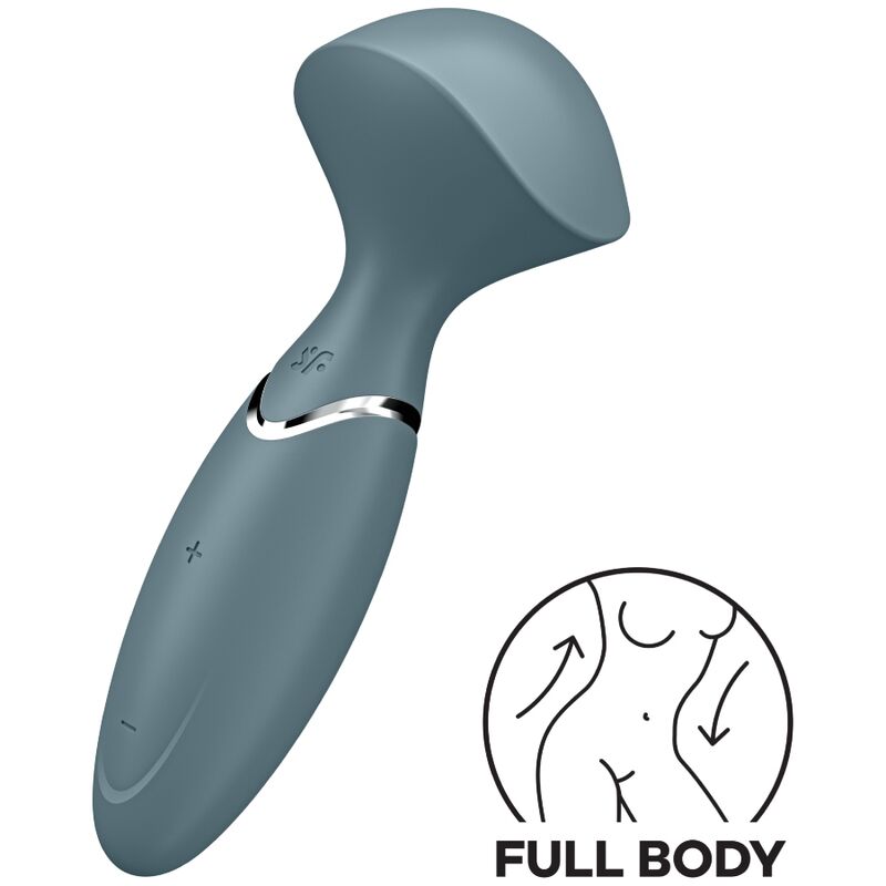 Satisfyer Mini Wond-er Grigio - Stimolatore Compatto Premium