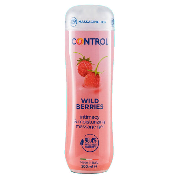 Control Gel da Massaggio 3 in 1 Frutti di Bosco 200ml