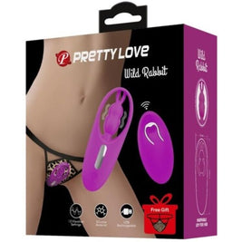 Pretty Love - Stimolatore Wild Rabbit Per Mutandine Con Telecomando Lilla