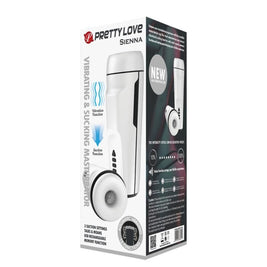PRETTY LOVE - MASTURBATORE MASCHILE VIBRANTE SIENNA. VOCE E ONDE STIMOLANTI