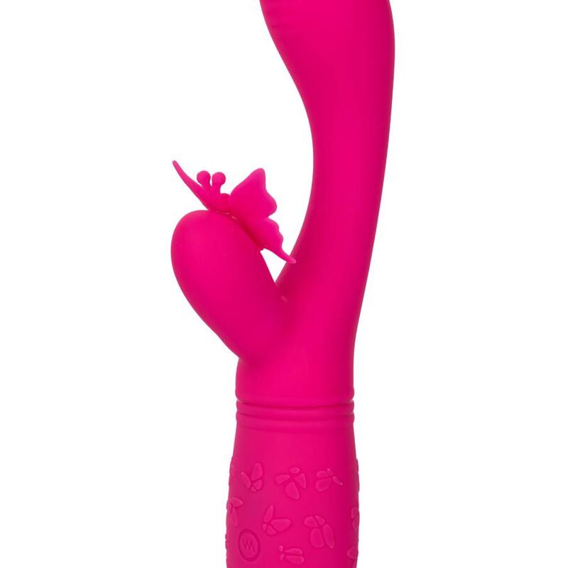 Calexotics Butterfly Kiss Flutter Rosa Vibratore Dual Premium - immagine 6