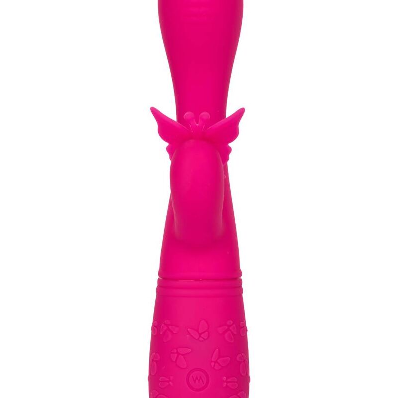 Calexotics Butterfly Kiss Flutter Rosa Vibratore Dual Premium - immagine 9