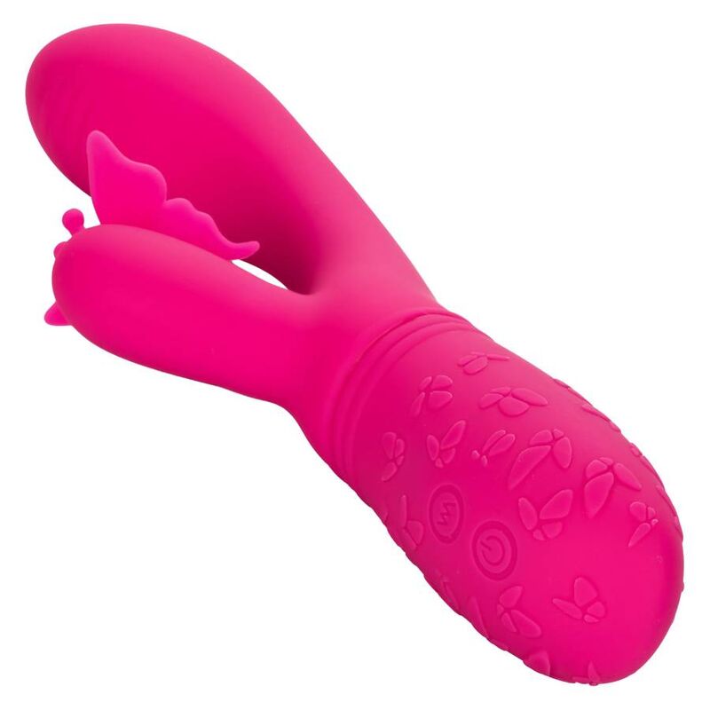Calexotics Butterfly Kiss Flutter Rosa Vibratore Dual Premium - immagine 10