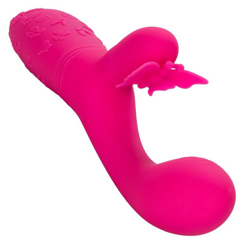 Calexotics Butterfly Kiss Flutter Rosa Vibratore Dual Premium