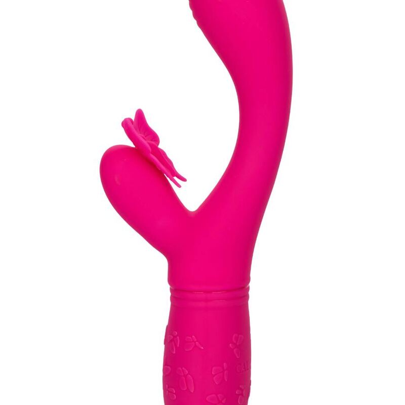 Calexotics Butterfly Kiss Flutter Rosa Vibratore Dual Premium - immagine 11