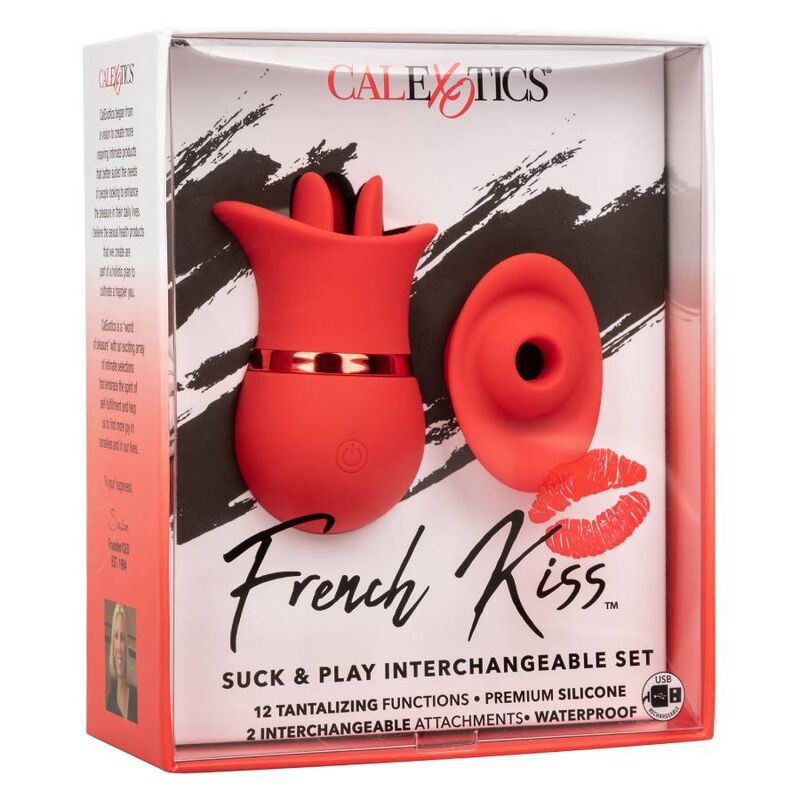 Calexotics French Kiss Set Stimolatore Clitorideo Premium - immagine 16