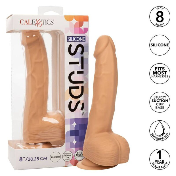 Calexotics - Borchie In Silicone 20,32 Cm Pelle
