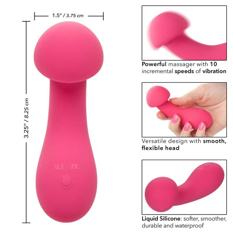 Calexotics Pixies Rosa Stimolatore Punto G in Silicone Premium - immagine 3