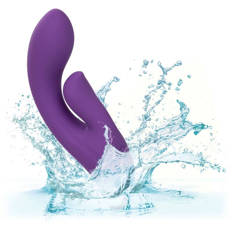 Calexotics Stella Dual Pleaser Viola - Vibratore Rabbit Premium - immagine 6