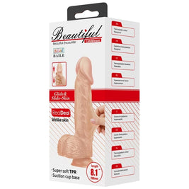 Baile - Bellissimo Incontro Catoblepas Dildo Flessibile Realistico 20,6 Cm Naturale
