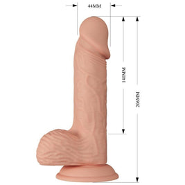 Baile - Bellissimo Incontro Catoblepas Dildo Flessibile Realistico 20,6 Cm Naturale