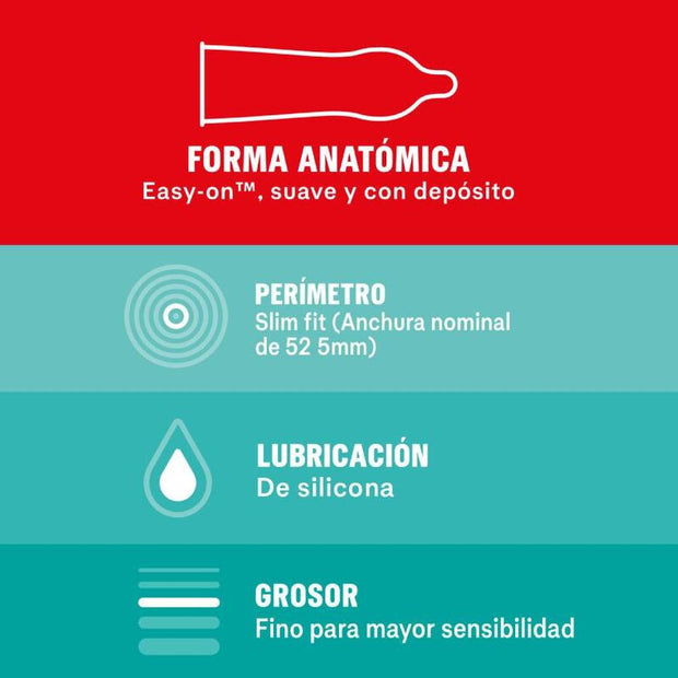 Durex - Sensitivo Slim Fit 10 Unità