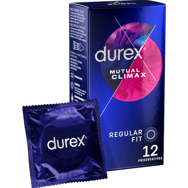 Durex Climax Mutuo Preservativi Texturizzati 12 Unità Premium