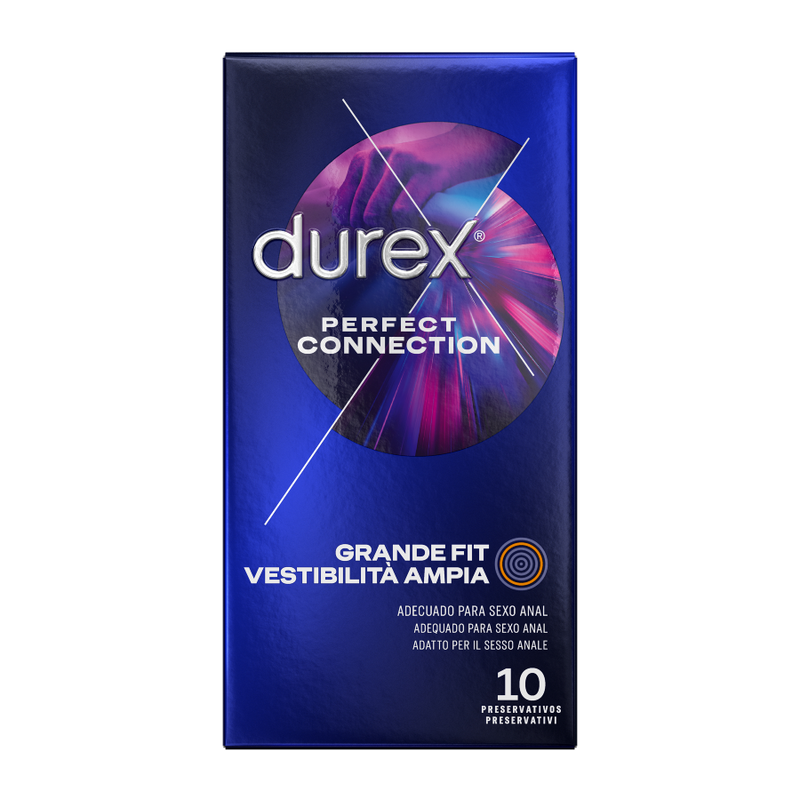 Durex - Perfect Connection Silicone Extra Lubrificazione 10 Unità