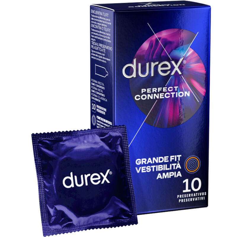 Durex Connessione Perfetta Preservativi Extra Lubrificati 10pz