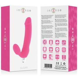 Intense Zucchero Vibratore 7 Velocità Silicone Fucsia - immagine 6