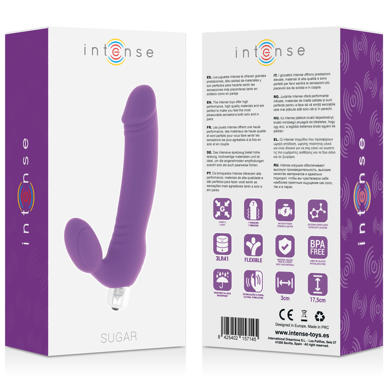 Intenso - Zucchero Sette Velocità Silicone Lilla