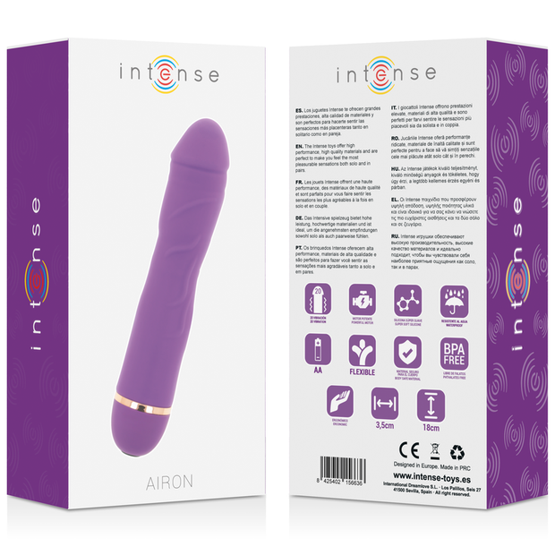 Intense - Airon 20 Velocità Silicone Lilla