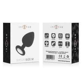 Intenso - Shelki M Plug Anale Nero