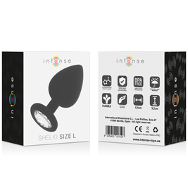 Intenso - Shelki L Plug Anale Nero
