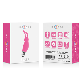 Fun Toys Intense Roger Stimolatore Rabbit Rosa in Silicone - immagine 4