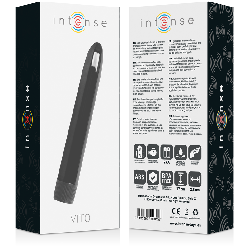 Fun Toys Intense Vito Stimolatore Compatto in Nero - immagine 4