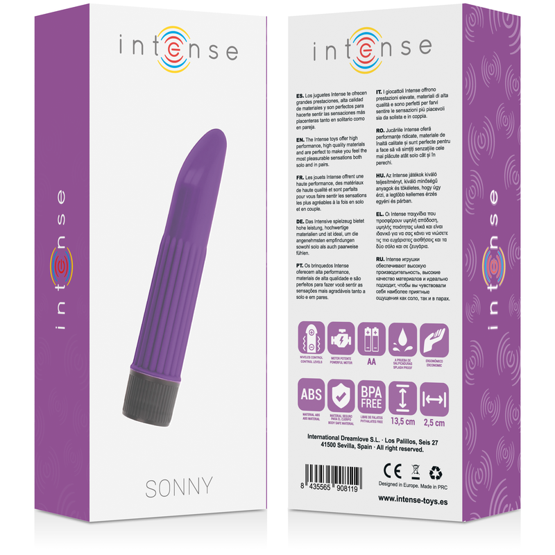 Fun Toys Intense Sonny Lilla - Mini Vibratore Compatto Premium - immagine 4