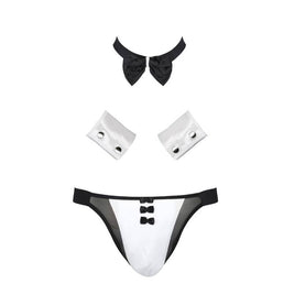 Passion - 036 Slip Alfrojo Nero L/Xl