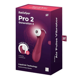 SATISFYER - TECNOLOGIA PRO 2 GENERAZIONE 3 ARIA LIQUIDA LILLA