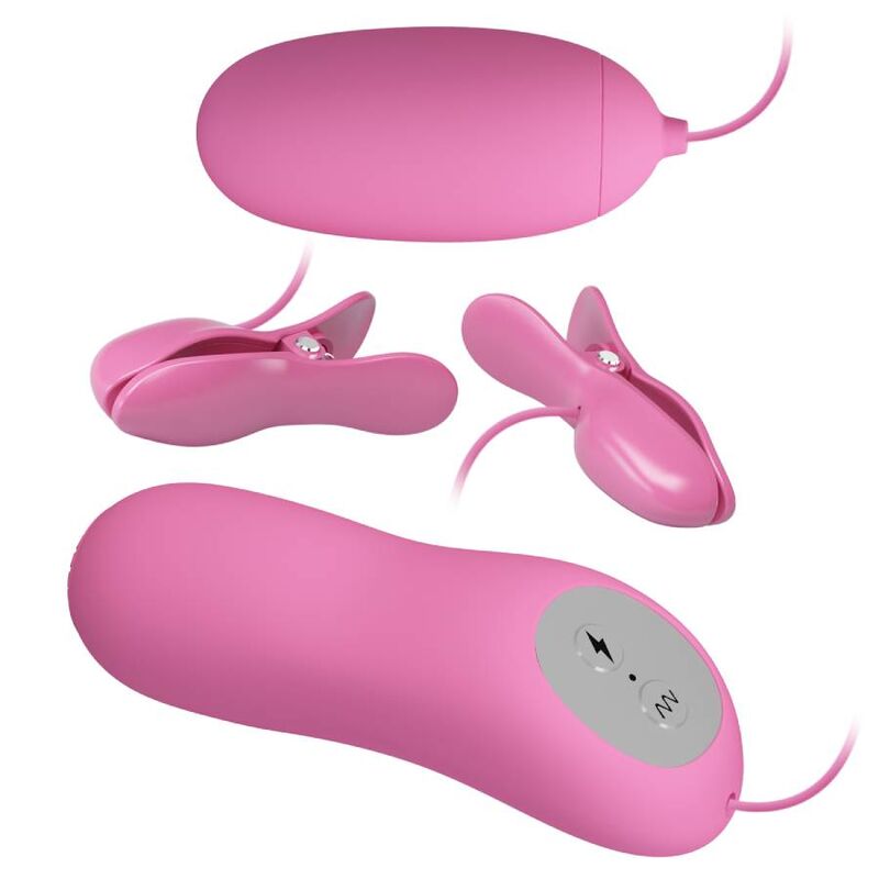 Control Pinzetta Stimolatore Elettrico Vibrante Rosa Premium - immagine 3