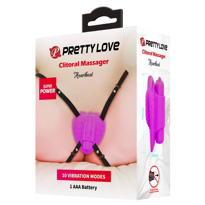 Fun Toys Heartbeat Stimolatore Clitorideo 10 Vibrazioni Viola - immagine 9