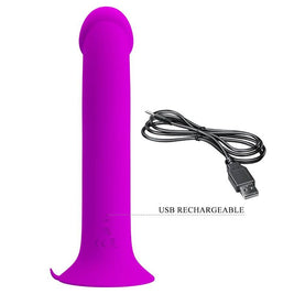 Pretty Love Murray Vibratore Punto G in Silicone Viola - immagine 11