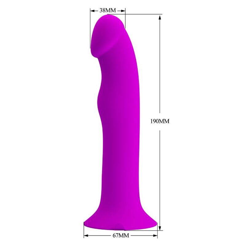 Pretty Love Murray Vibratore Punto G in Silicone Viola - immagine 9