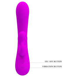 Pretty Love - Vibratore Sincero E Succhiatore Per Clitoride In Silicone Viola