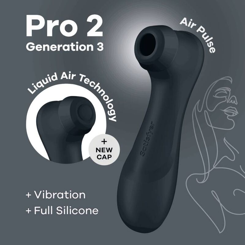 SATISFYER - TECNOLOGIA PRO 2 GENERAZIONE 3 ARIA LIQUIDA LILLA