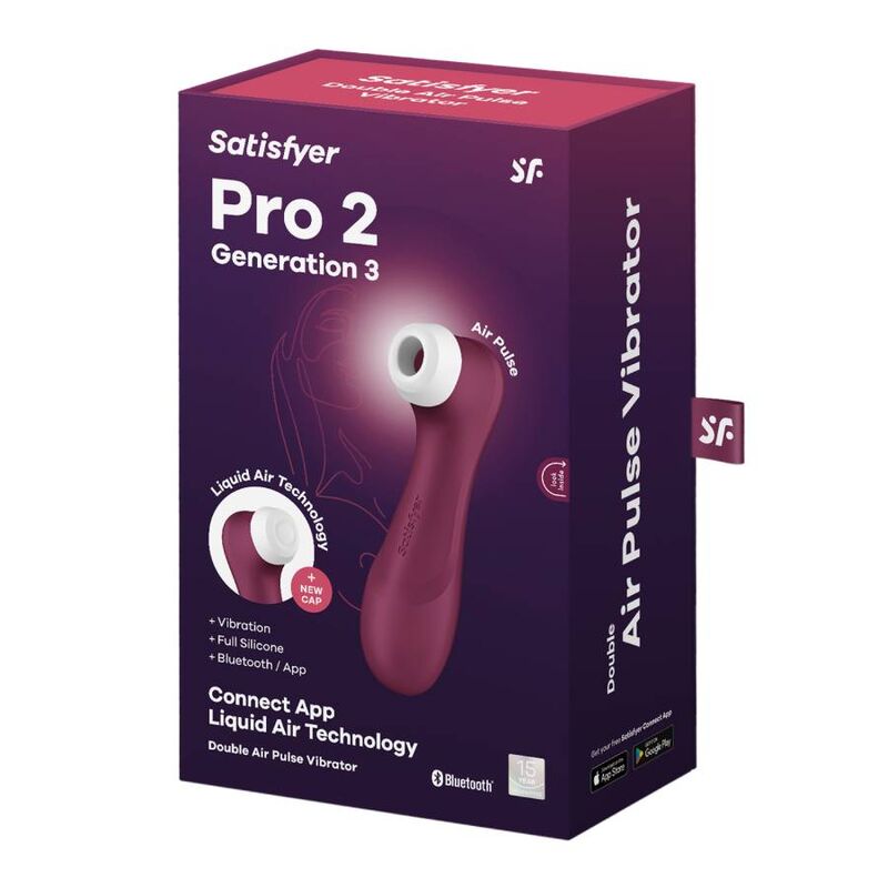 SATISFYER - PRO 2 GENERAZIONE 3 BLUETOOTH LILLA E APP