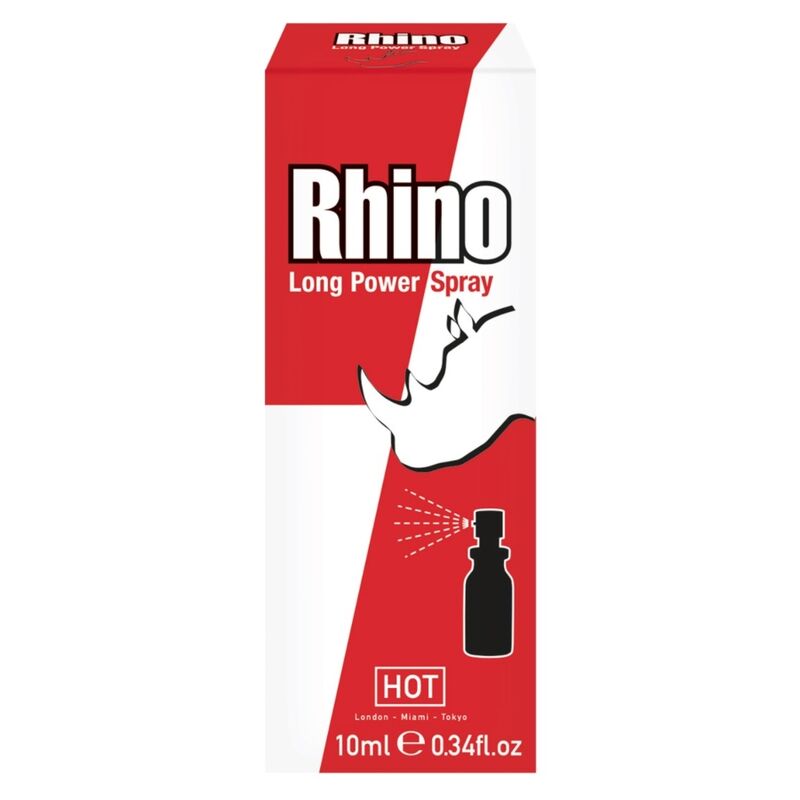 Hot - Rhino Spray A Lunga Potenza 10Ml