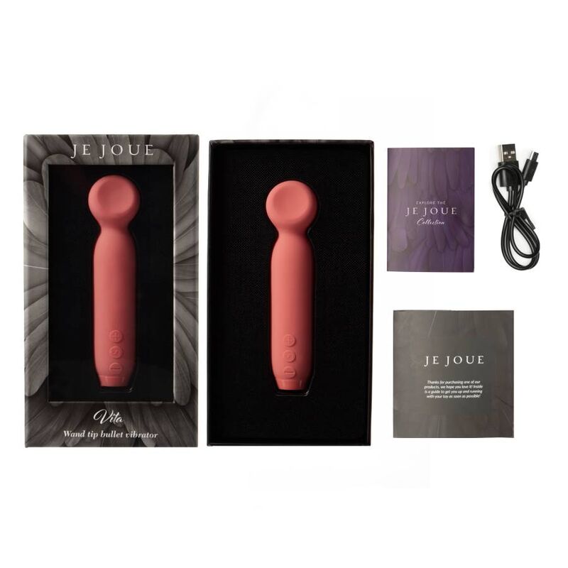 Je Joue Vita Bullet Anguria Rosa - Mini Vibratore Ricaricabile - immagine 7