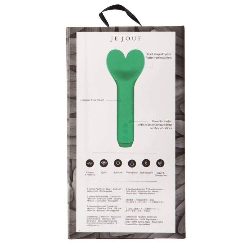 Je Joue Amour Bullet Verde Smeraldo in Silicone Premium - immagine 6