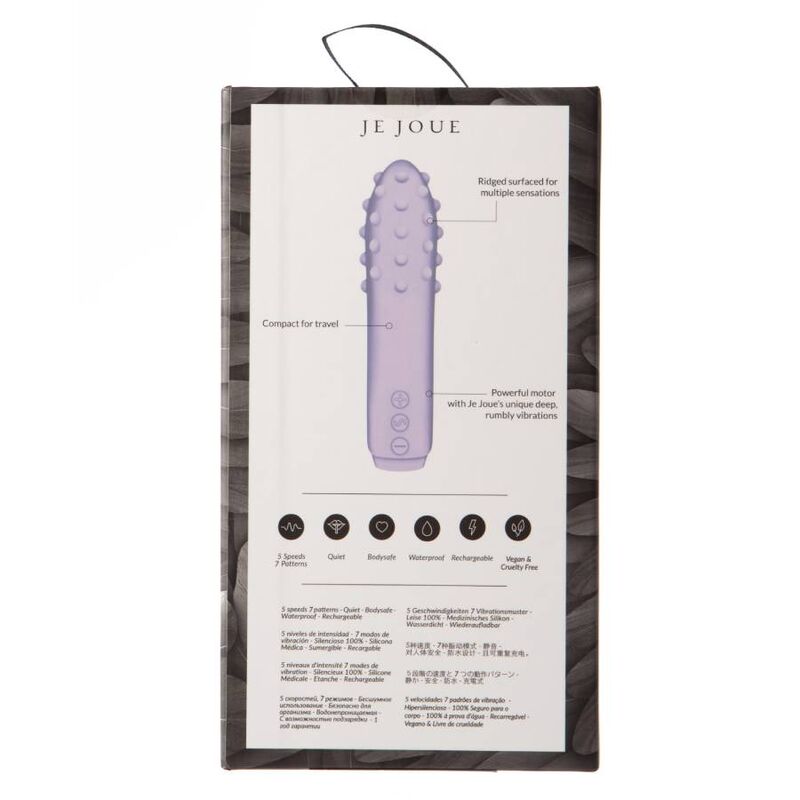 Je Joue Duetto Bullet Viola in Silicone Premium Body-Safe - immagine 5