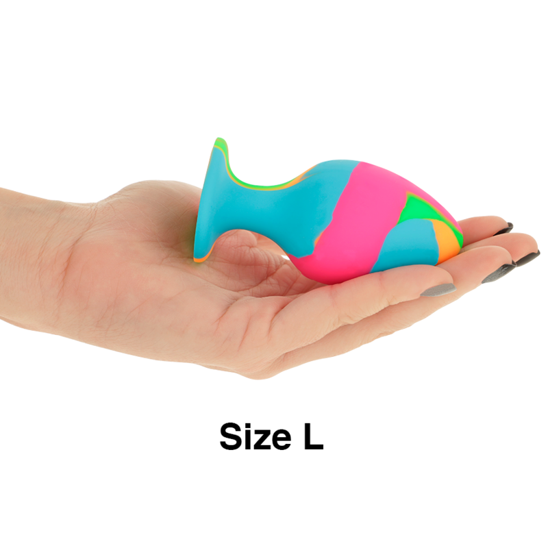 Intense - Set Di Tappi In Silicone Multicolore