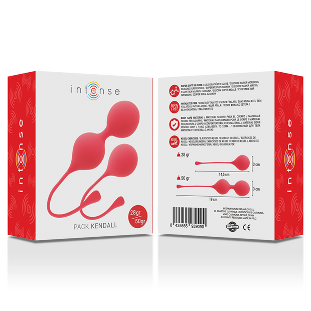 Intense - Confezione Di Palline Di Kegel Kendall Red